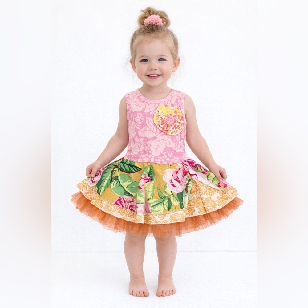 Giggle Moon Dress Little Girl 2T